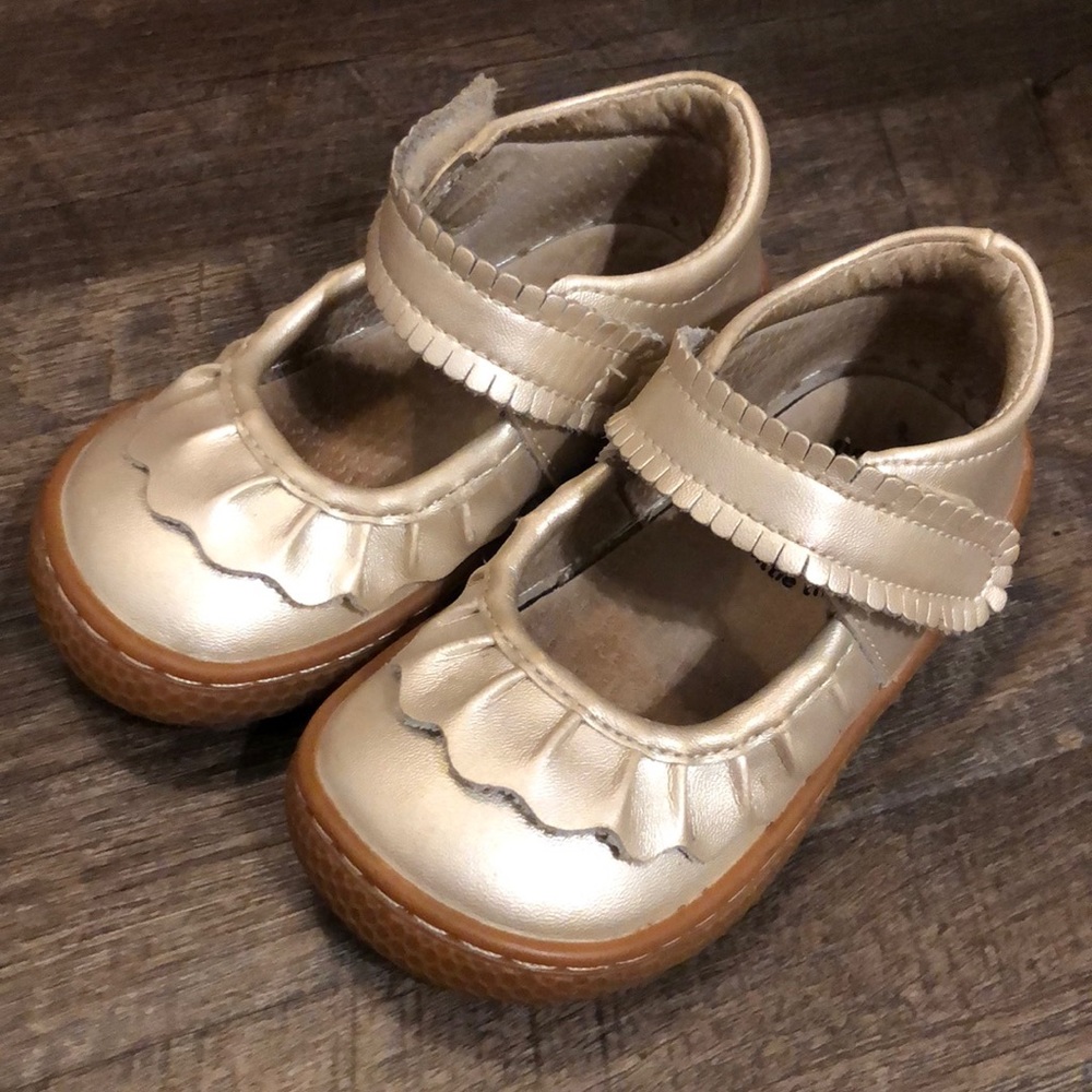 Livie & Luca Gold Shoes
